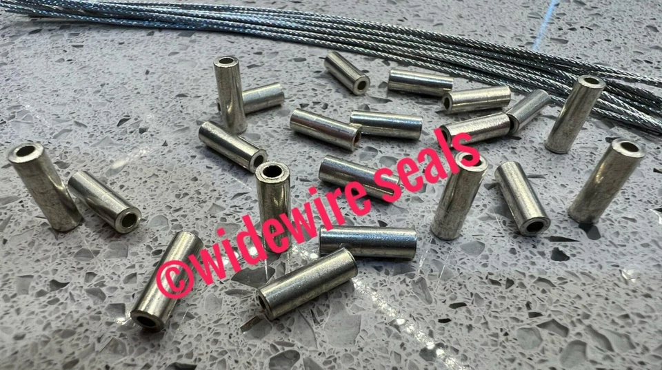 Electric Meter Seals. 12mm Round & 15cm 7 strand Wires X 20. Trusted Ebay Seller - Image 3 of 4