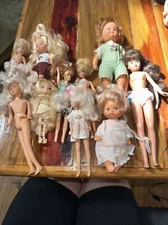 JPI Mattel Hong Kong Disney MGA  Doll Vintage Mini Figures lot of 10