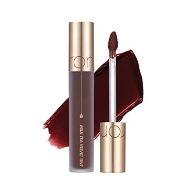 rom&nd Milk Tea Velvet Tint 09 BLACK TEA MLBB Matte Finish Liquid Lip Tint Lo...