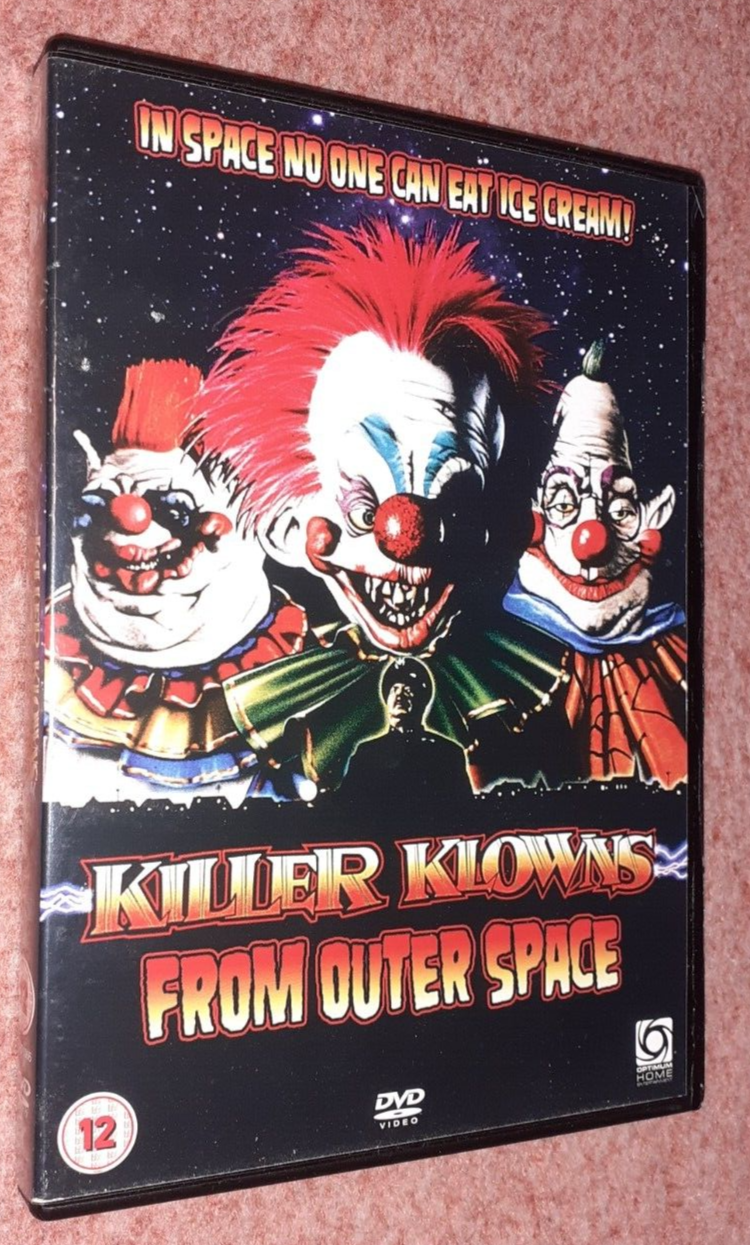 Killer Klowns from Outer Space (1988) UK DVD (2008) Grant Cramer, Killer Clowns