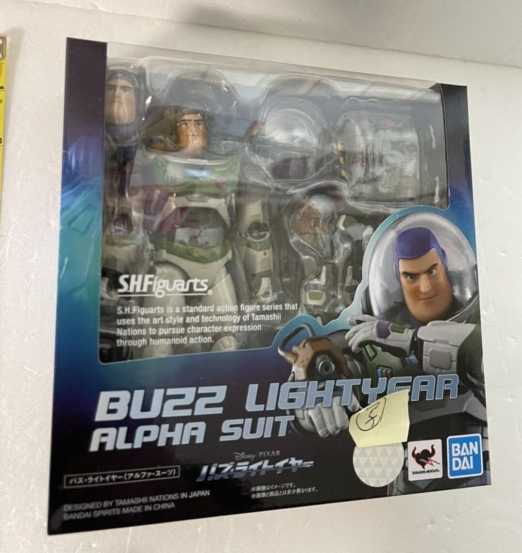 S.H.Figuarts Buzz Lightyear Alpha Suit Action Figure Height 5.9