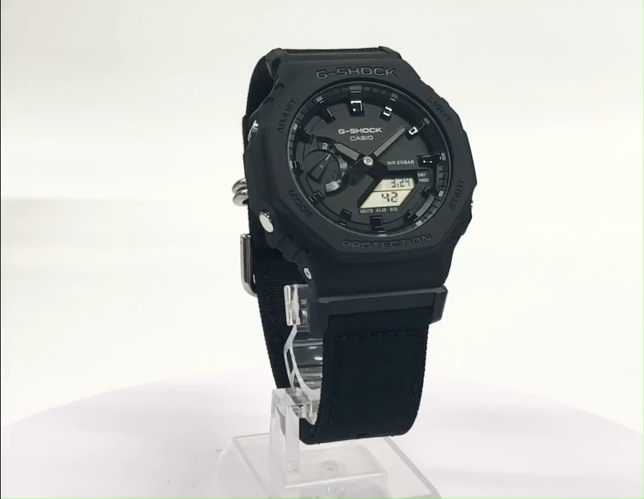 CASIO G-SHOCK GA-2100BCE-1A Utility black GA-2100 GA CORDURA Eco