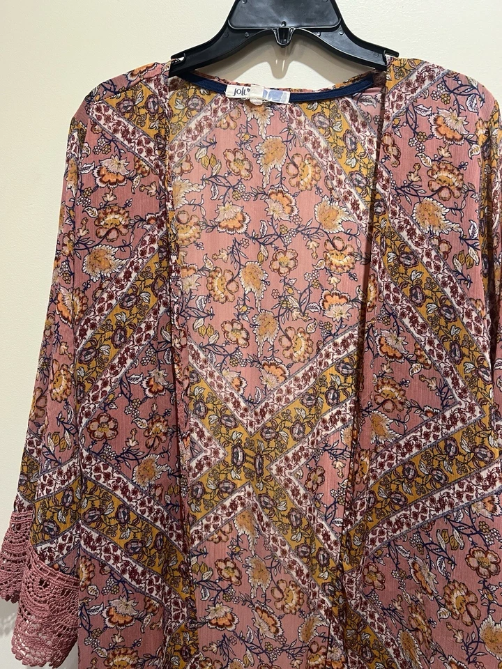 Jolt Kimino ~ Pink Size Large ~ Floral - Image 4 of 4