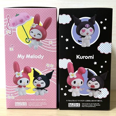 Sanrio Nendoroid Onegai My Melody Kuromi Figure set Good Smile