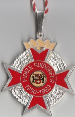 1983 Fidele Rixdorf Carnival Medal Very Nice Work
