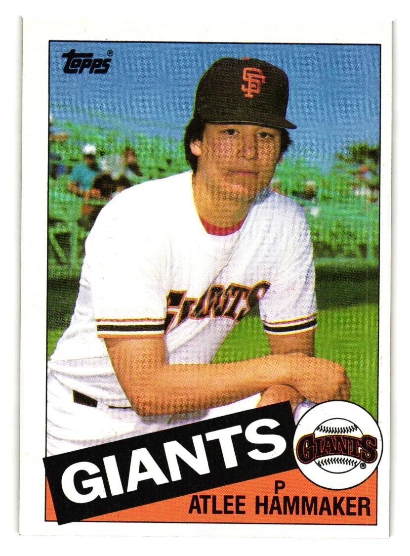 1985 Topps - #674 Atlee Hammaker