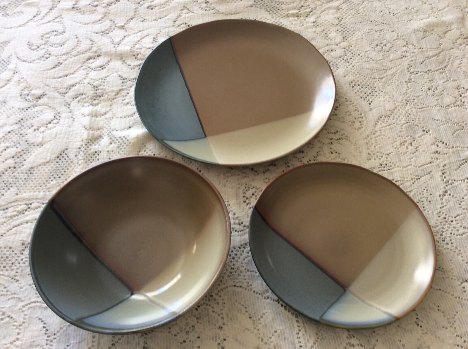 Of 3 Dinnerware Set Plates-bowl