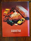 Old catalogue ERTL'81 1981 - Vintage catalog of Ertl miniature cars & trucks