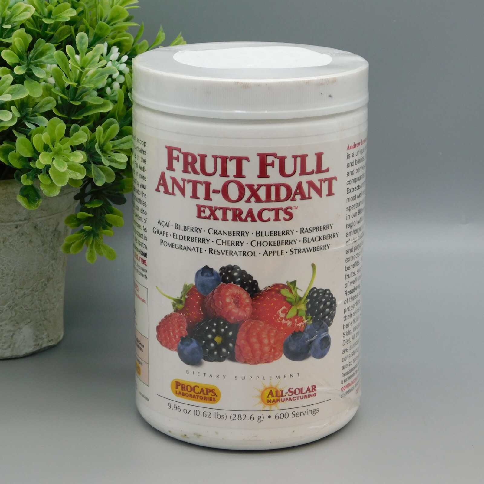 Andrew Lessman AntiOxidant Extract Dietary Supplement 600 Servings 09/23 SEALED eBay