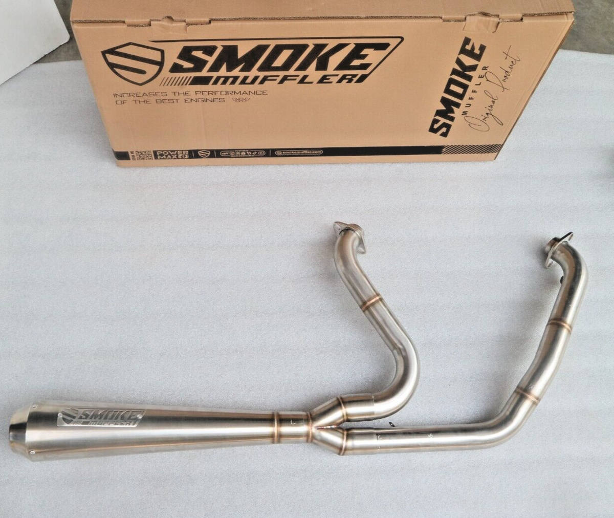 2 Into 1 Exhaust Harley-Davidson Low Rider S & ST Full