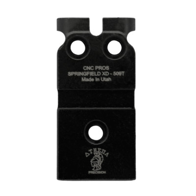 Springfield XD to Holosun 509T Steel Red Dot Adapter Plate