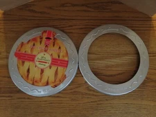 Vintage MRS ANDERSON’S Pie Crust Shields Universal Size 9” 10” 11” Set of 2