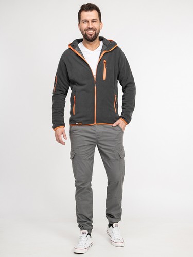Fleece jacket men's jacket Rock Creek men's jackets fleece jackets with hood H-390 - Picture 38 of 45