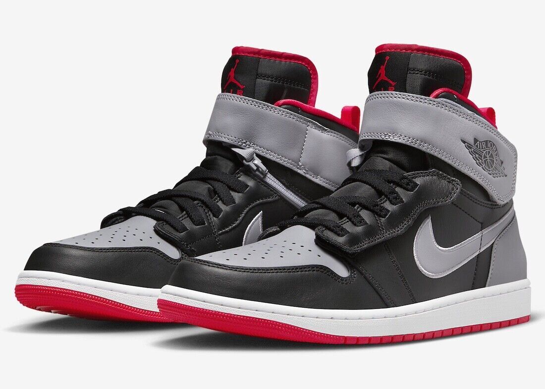 靴 NIKE AIR JORDAN 1 HI FLYEASE Nike Air Jordan 1 AJ1 Hi FlyEase Sneakers Unboxing and