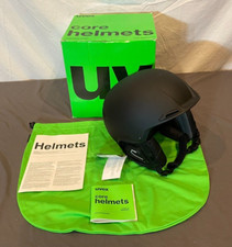 Uvex JAKK Matte Black Ski Racing Helmet Size 52-55cm NEW Fast Shipping