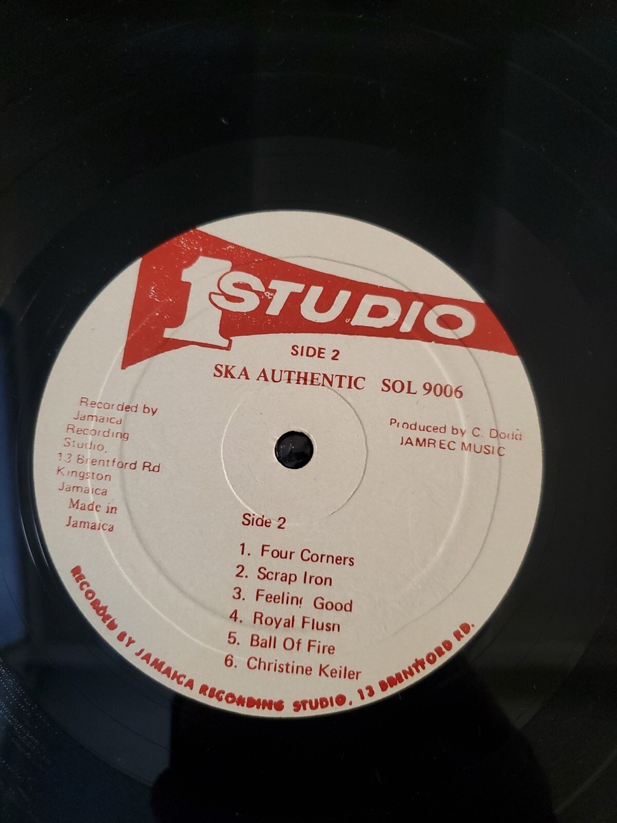 The Skatalites Ska Authentic Vinyl LP Original US RP Studio
