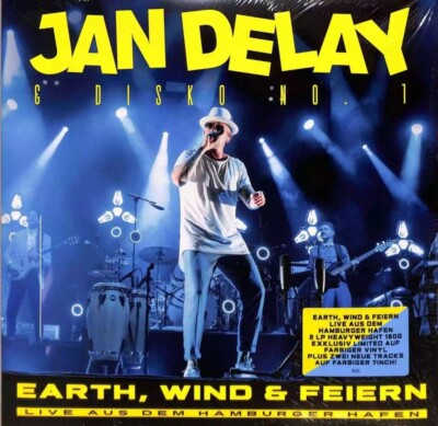 Jan Delay & Disko No.1 - Earth, Wind & Feiern (Live- Color) 2LP + 7'' 0800442 Neu