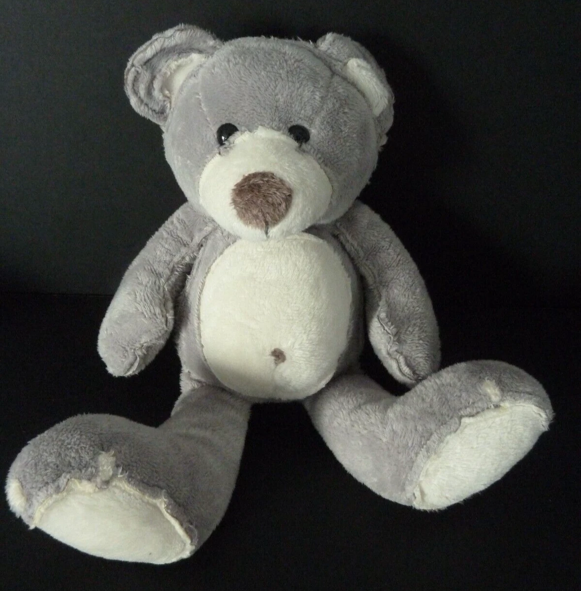 Peluche ours Histoire d'ours chocolat noir tablette beige crème : Achat occasion | Peluches Histoire d'ours Vert Tissu Très bon état