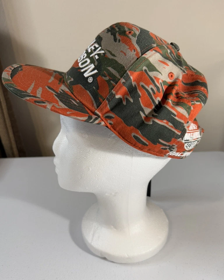 Harley Davidson Camo Adjustable Snapback Cap Mens  97601-24VM - Image 2 of 4