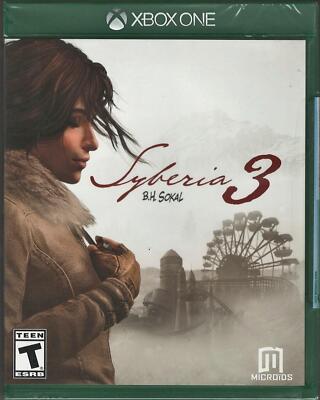 Syberia 3 Xbox One (Brand New Factory Sealed US Version) Xbox One, Xbox One