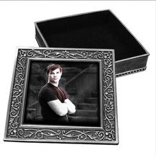 NEW Twilight Eclipse Metal Pewter Jewellery Box - Jacob Looking Back RETIRED