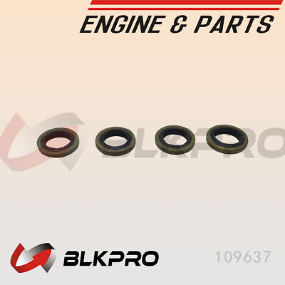 #ad #ad 4* Seals plate Washers M8 Bolt Banjo Fuel Line For Cummins Case JCB 6B 4B 8.3C $9.89