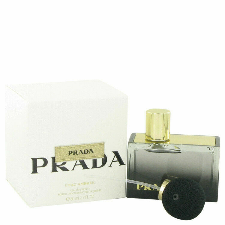 Prada L'eau Ambree Perfume For Women By Prada 2.7oz/80ml EDP Rare