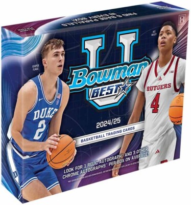 2024-25 Bowman's Best U Basketball Autos, Parallels, Inserts & Base