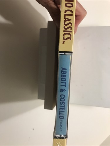 Radio Classics on Cassette: Abbott & Costello Vol.2 /1977 (Cassette, 1995) NEW - Picture 4 of 6