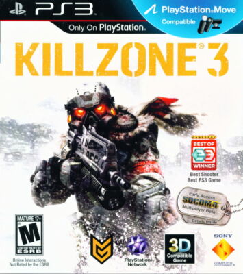 Killzone 3 PS3; PlayStation 3 [New]