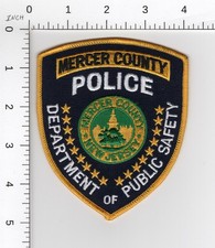 MERCER COUNTY POLICE ^^ NEW JERSEY (UPDATED) DEPARTMENT OF PUBLIC SAFETY PATCH