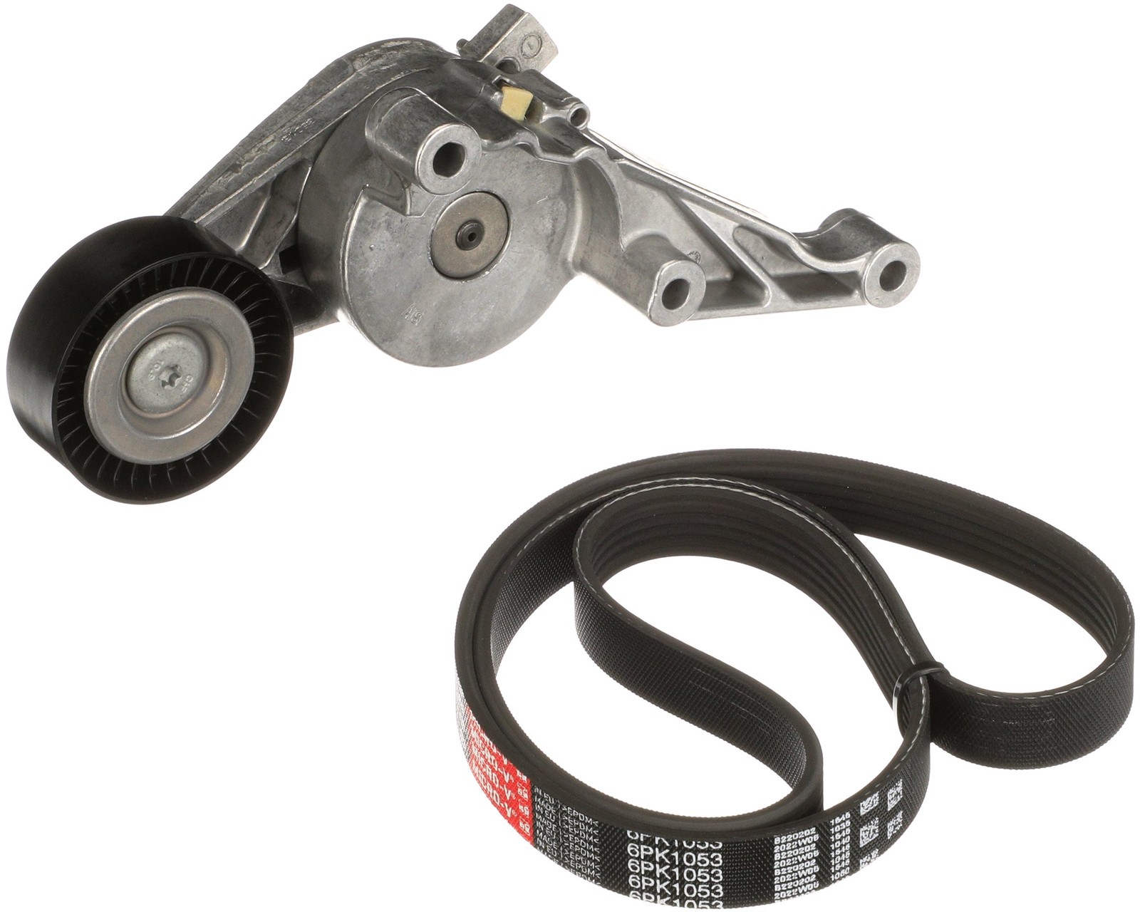 GATES-OE K016PK1053 V-Ribbed Belt Set for AUDI,FORD,SEAT,SKODA,VW