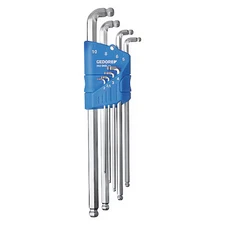 Gedore H 42 Dkel-88 8 Piece Metric L-Shape Hex Key Set, H 42 Dkel-88