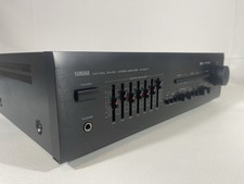 Yamaha AV-85PY Natural Sound Stereo Amplifier with Graphic Equalizer Works Clean
