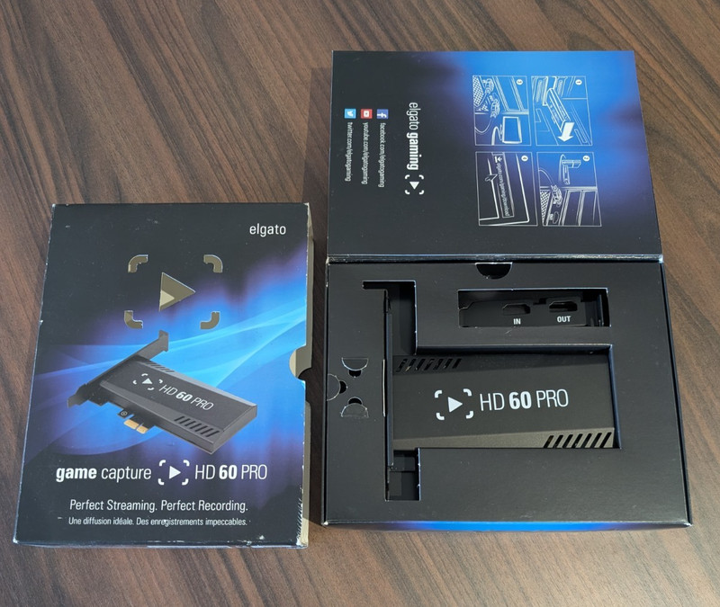 Elgato Game Capture HD60 Pro PCIe Capture Card 1080p60 H.264 Stream Box