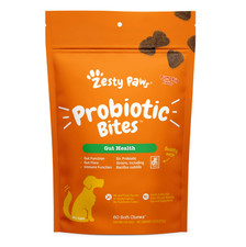 Zesty Paws Probiotic Bites for Dog Pumpkin Flavor - 60ct