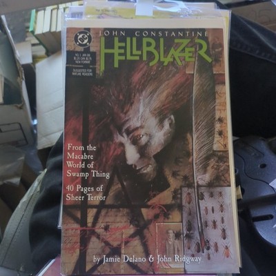 John Constantine Hellblazer #1 (1988) 1st Papa midnite, 1st solo Constantine.