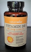 NatureWise Vitamin D3 - 25 mcg 1000iu , Best By :04/2028
