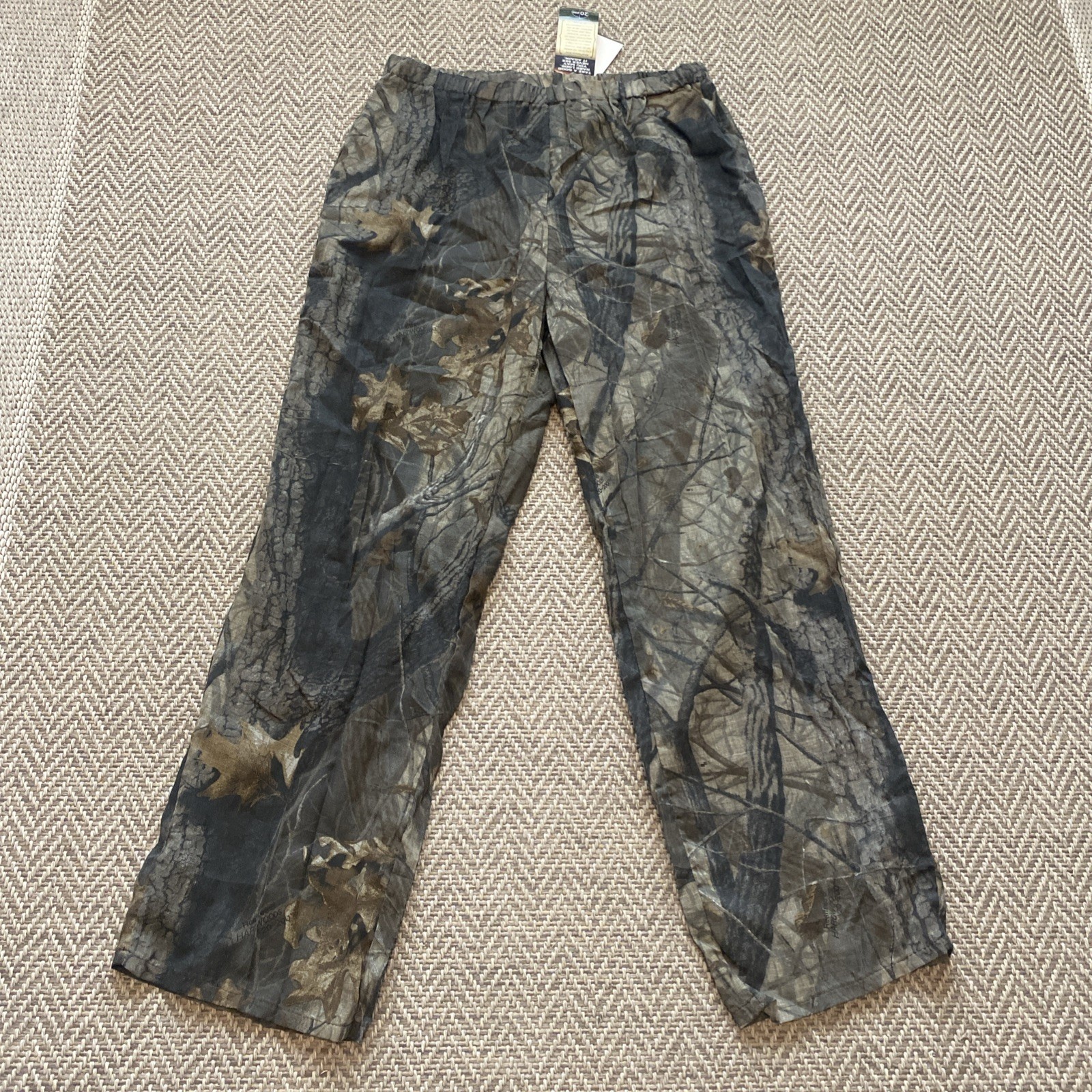 Nuevo con etiquetas Pantalones Espartanos Para Hombre L/XL Camuflaje Transparente Caza Carga Senderismo Camping Al Aire Libre
