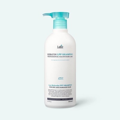 Lador Keratin LPP Shampoo 530mL K-Beauty