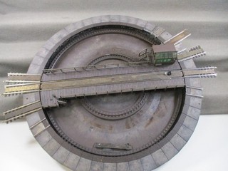Märklin Spur H0 7686 Drehscheibe 6 Abgänge ohne OVP F14