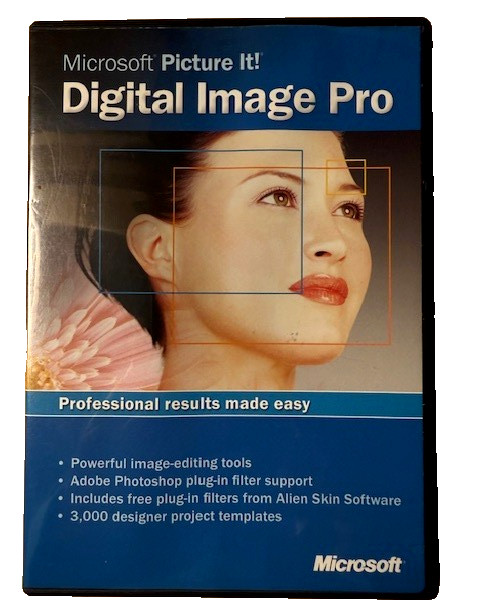 Microsoft Software PICTURE IT! - Digital Image Pro Professional Results