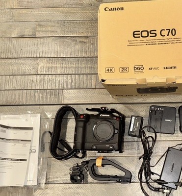 (34 Hours) Canon  C70 with Zacuto Cgar