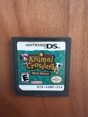 Nintendo DS  - Animal Crossing: Wild World Game * Cartridge Only  (Tested Works)