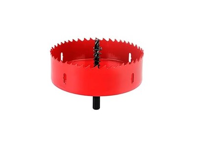 4-1/2 Inch Hole Saw for Wood, 114Mm HSS Bi-Metal Hole Saw for Recessed Lighting,