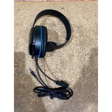 No Fear Single One Sided Stereo Gaming Headphones Black Wired Boom Microphone