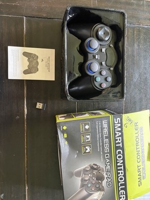 Wireless Gamepad TGZ-850M with USB Dongle for Android, Black, Ergonomic UNTESTED