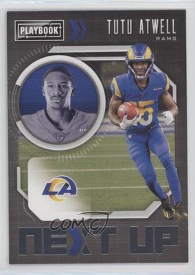 2021 Panini Playbook Next Up Tutu Atwell #NXT-TAT Rookie RC 0o1d