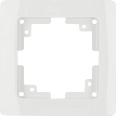 Unitec Abdeckrahmen 1-fach Monaco, ultraweiß Rahmen Blende
