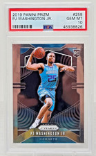 2019 Panini Prizm PJ WASHINGTON JR RC Rookie Basketball Card PSA 10 GEM MINT